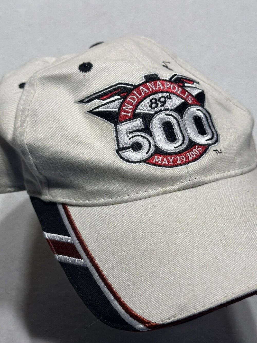 Indy 500 Vintage 89th Indianapolis Motor Race May 29 2005 Adjustable Trucker Hat - Picture 2 of 12
